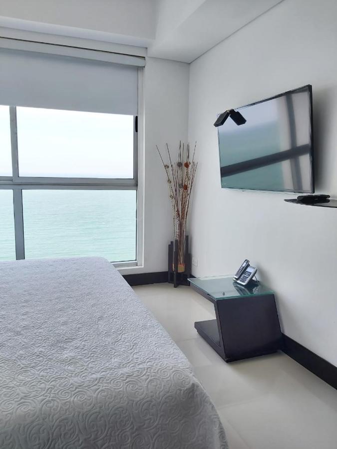 Luxury Beachfront Apartment Bocagrande Cartagène Extérieur photo